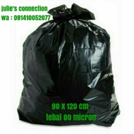 90 x 120 plastic trash bag 90x120 cm/