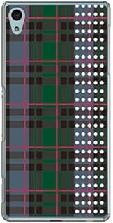 SECOND SKIN Black Watch Dot Red (Clear) / for Xperia Z4 SOV31 / au ASOV31-PCCL-201-Y202