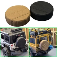 1 Set Spare Tire Cover for 1/8 1/10 RC Crawler Car Traxxas TRX4 Defender RC4WD Accessories