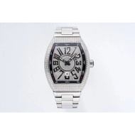 ABF Highest Quality New Arrival Franck Muller Franck muller FM V45Yacht Series 44x54 mmAdopt316High-Definition Transparent Sapphire Crystal Glass Made of Fine Steel High Frequency Amplitude 28800的ETA2824Movement