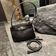 Head Shoulder togo Niche Layer Buckle Cowhide Design Double Bag Cross-body Single Female Shoulder St