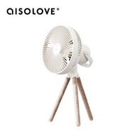 SOLOVE - AISOLOVE 山系路營座枱無線風扇 F13 (附可拆卸木質腳架及遙控) 白色