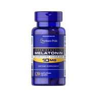 Puritan’s Pride Super Strength Melatonin 10mg 特強褪黑激素 睡眠補充劑 120粒軟膠囊【025077313648】