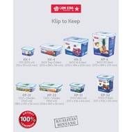 BUNTON Lion Star Premium Snack Lunch Box Clip to Keep KTK Refrigerator Storage Sealware 4 Sides Micr