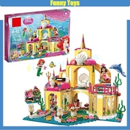 Girls Series 41063 Mermaid Ariel's underwater palace building blocks assembled toys girls gifts YPC3