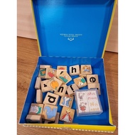 Second-Hand Abc Teaching Wooden Block Good Condition