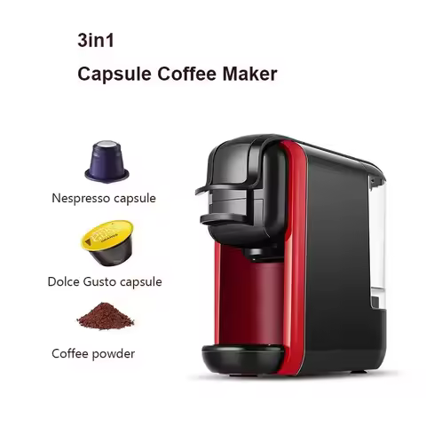 220V Capsule Coffee Machine Espresso Drip Coffee Machine Nespresso Capsule Coffee Maker
