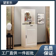 Cabinet for Worshiping Guan Gong at Home with Door, Guanyin Economical Altar, Worship Table, Statue,