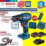 Bosch 18V Cordless Impact Drill / Driver GSB 185-LI GSB185 F.O.C 23X Drill/Driver Bit