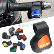 For Yamaha DT125R DT 125 DT125 RL RR RE DT125RR DT125RE Motorcycle Grip Throttle Auxiliary Handle Cr