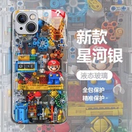 Cartoon Building Blocks Mario for Opporeno12pro Phone Case A3pro New Arrival Reno11/10/9/8/7/6 Femal