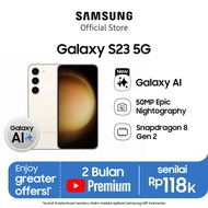 Samsung Galaxy S23 5G Smartphone 256GB, Smartphone AI, AI Phone, Handphone AI, 50MP Nightography Cam