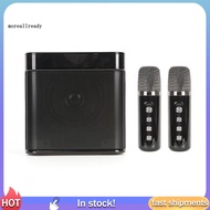  Bluetooth-compatible Karaoke Microphone Tf Card Slot Karaoke System Portable Wireless Karaoke Speaker with Dual Microphones and Led Lights High Quality Sound for Kar