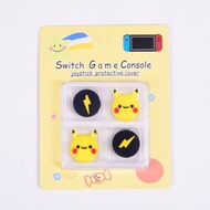 Nintendo Switch Grip Cap Switch Oled Lite Cute Cartoon Pikachu Button Cap Joy-con Button Cover Nintendo Switch Accessories Thumb Grips
