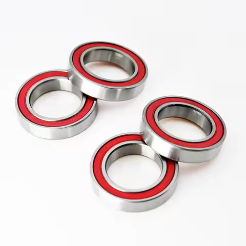 Hybrid Ceramic 6802 2RS Bearing 15x24x5 mm 6802RS Silicon Nitride For Bike Bicycle 15mm Inner Diamet