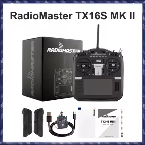 TX16S Mark II Radio Controller (Mode 2) V4.0 Hall Gimbals ELRS / 4IN1 Support EdgeTX and OpenTX Remo