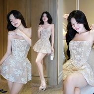 Cute lace top and flared skirt set, going out, going to parties, going to weddings, ladies, super cu