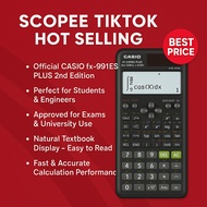 Casio FX-991ES Plus Scientific Calculator | Solar & Battery | 417 Functions | Portable Original Exam