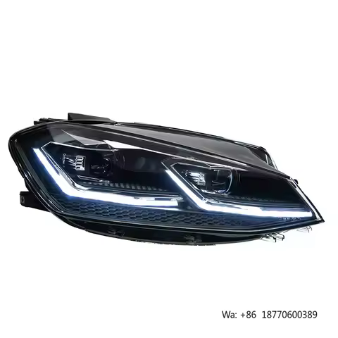 Car Light For Volkswagen Golf 7.5 2018-2020 Led Headlight Assembly Upgrade Golf 7.5 Style Led Sequen