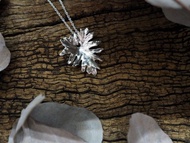 。植被之上。NO.12-2 小天使蔓綠絨 項鍊/925銀