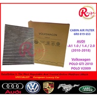 VOLKSWAGEN POLO POLO SEDAN VENTO CABIN AIR FILTER / AIR COND FILTER 6RD 819 653 / 6R0 820 367 / 6R0 