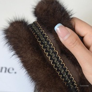 Crazy 2PCS  Quality Furry Wristbands Fashionable And Warm Accessories