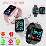 Y68 Smartwatch D20S smart watch for android and ios smart bracelet Sports Pedometer Heart rate detection smart bracelet
