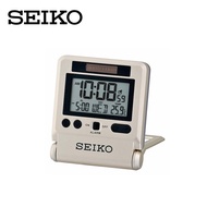 SEIKO Digital Silver LCD Dial Bedside Alarm Clock QHL064 (QHL064S) [Jam Loceng]