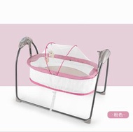 全城熱賣 - 初生嬰兒電動搖椅搖床搖籃（粉色旗艦版）
