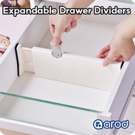 AROD Extendable Drawer Partition Retractable Drawer Divider Kitchen Cabinet Wardrobe Clothes Adjustable Storage Organizer
