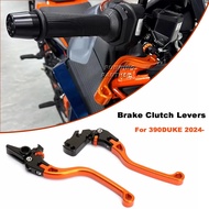 New Motorcycle Accessories Orange Brake Clutch Levers Kit For 390duke 390DUKE 390 DUKE 390 duke 2024