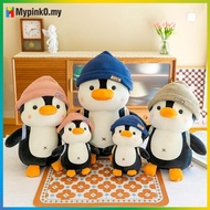 Mypink 1 Piece Wearing Hat Penguin Comfort Sleep Companion Throw Pillow 23cm Bapa Little Penguin Dol