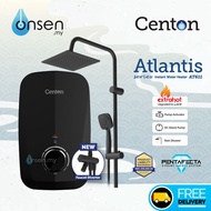 CENTON Instant Shower Water Heater - Atlantis AT611 & Grande GD600 Series (optional rain shower)