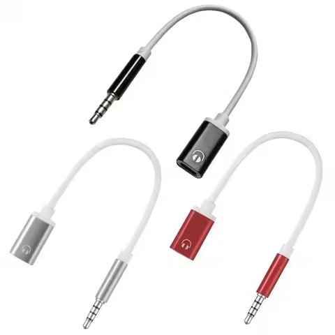 3.5mm Male to Type-c Female Headphone Aux Cable Converter Type-C To 3.5mm Jack Converter Earphone Au