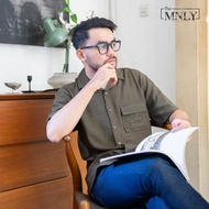 KEMEJA Cuban Linen Premium Bowling Shirt Oversize Fit Color DarkOlive BENTLEY CUBAN SHIRT the MNLY O