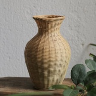 竹編系列 | 梅瓶 花器 | 茶席 中式氛圍裝飾 | 傳統竹編