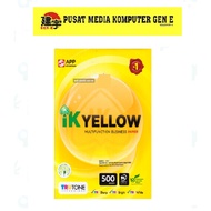 IK YELLOW A4 PAPER 80GSM 500Sheet/IK YELLOW KERTAS A4 80GSM