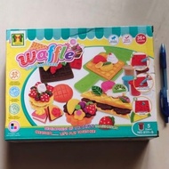 LILIN Fun d0h waffle color clay plasticine wax toy