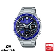 [ของแท้] CASIO นาฬิกาข้อมือผู้ชาย EDIFICE รุ่น EFV-C110D-2AVDF สายสเตนเลสสตีล สีน้ำเงิน