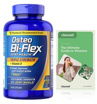 Generic Osteo Bi Flex Triple Strength + Vitamin D, 3 Months Supply, 220 Count + Exclusive Vitasoul V