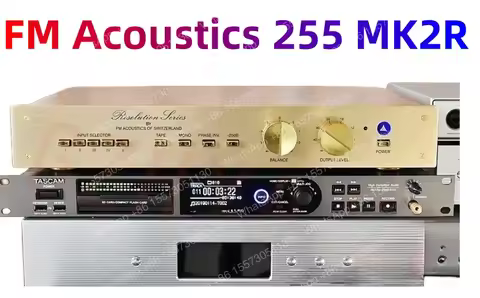 1: 1 replica Swiss FM Acoustics 255 MK2R balanced front stage amplifier, original module 19510A+1920