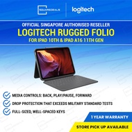 Logitech Rugged Folio Ultra Protective Keyboard Case iPad 10th Gen / iPad A16 11th Gen
