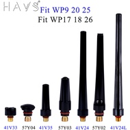 Set 41V33 41V35 41V24 41V24L 57Y04 57Y03 57Y02 TIG Welding Torch Extra Length/Long/Medium/Short Back