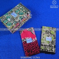 (sarung wanita model baru) sarung batik luna / sarung ibu / sinjang -