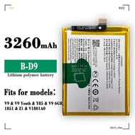 New B-D9 Battery (3260mAh) for VIVO V9 V9 YOUTH Y85 1851 Z1 V1801A0