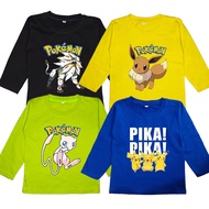 Jeje KIDS POKEMON SERIES 3 LONG SLEEVED CHILDREN'S T-SHIRTS