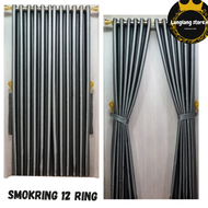 Gorden blackout import smokring polos embos gorden jendela murah gorden terlaris