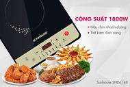 Bếp Điện Từ Cơ Sunhouse SHD6160 - Tặng Kèm Nồi Lẩu