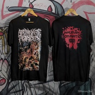 เสื้อยืดโลหะพิมพ์ลายดนตรี Abominable ║ เสื้อยืดพิมพ์ลาย Music DISTRO แฟชั่นสตรี║ เสื้อยืดวงดนตรี HyH