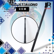 Tongsis Selfie Stick Ultra Long Invisible Insta360 Gopro 2.5m Yz502 Or Yz525 Or Yz511 Or Yz520 Black